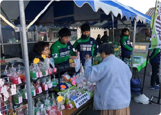 境だるま市への参加