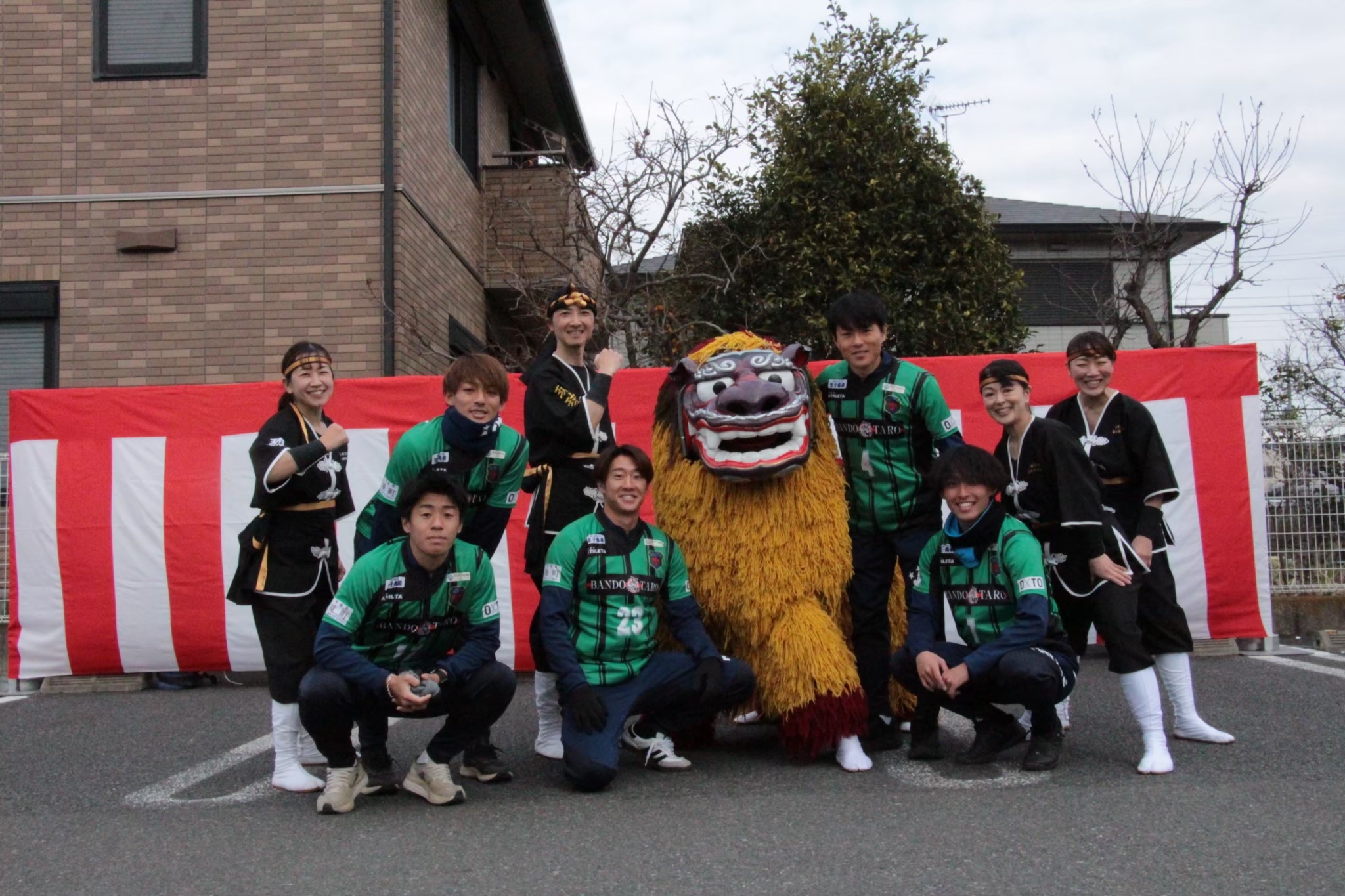 【イベントレポート】トップチームが境達磨市に参加しました!